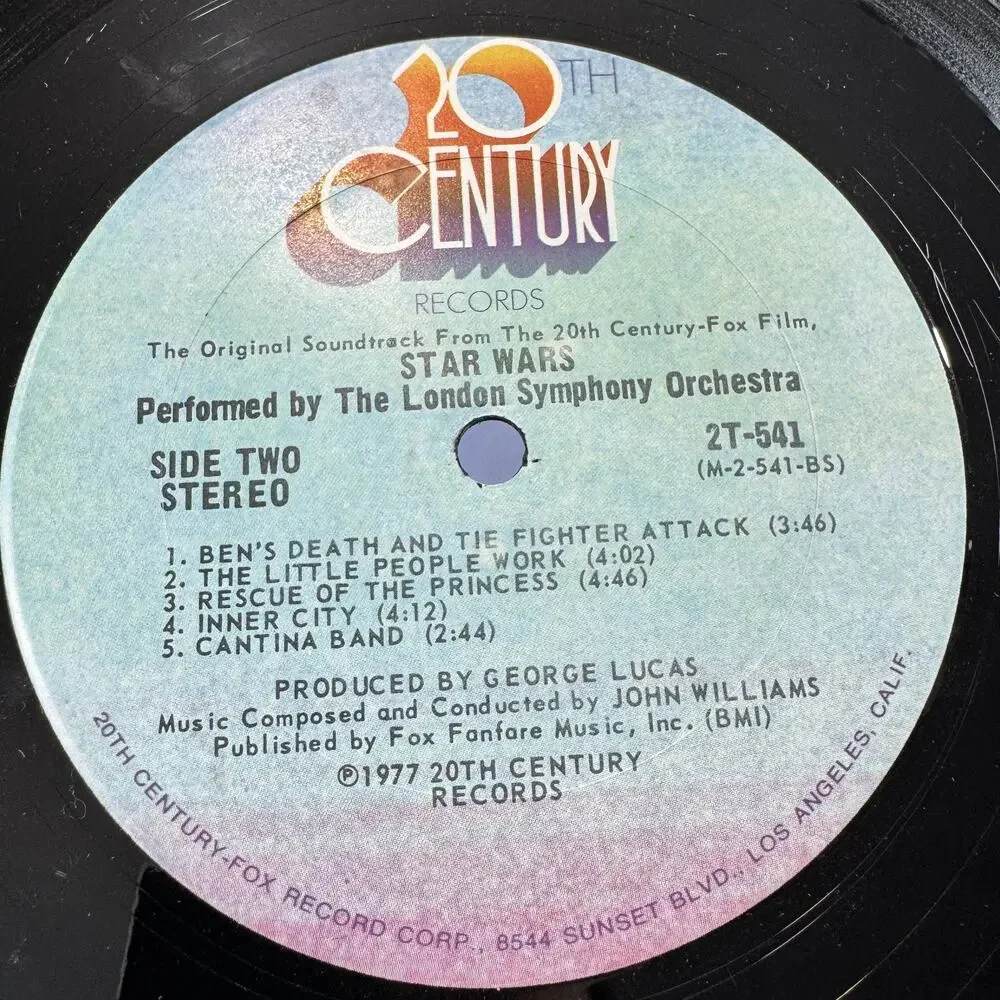 Star Wars Original Soundtrack Vinyl John Williams London Symphony 20th - Picture 7 of 7